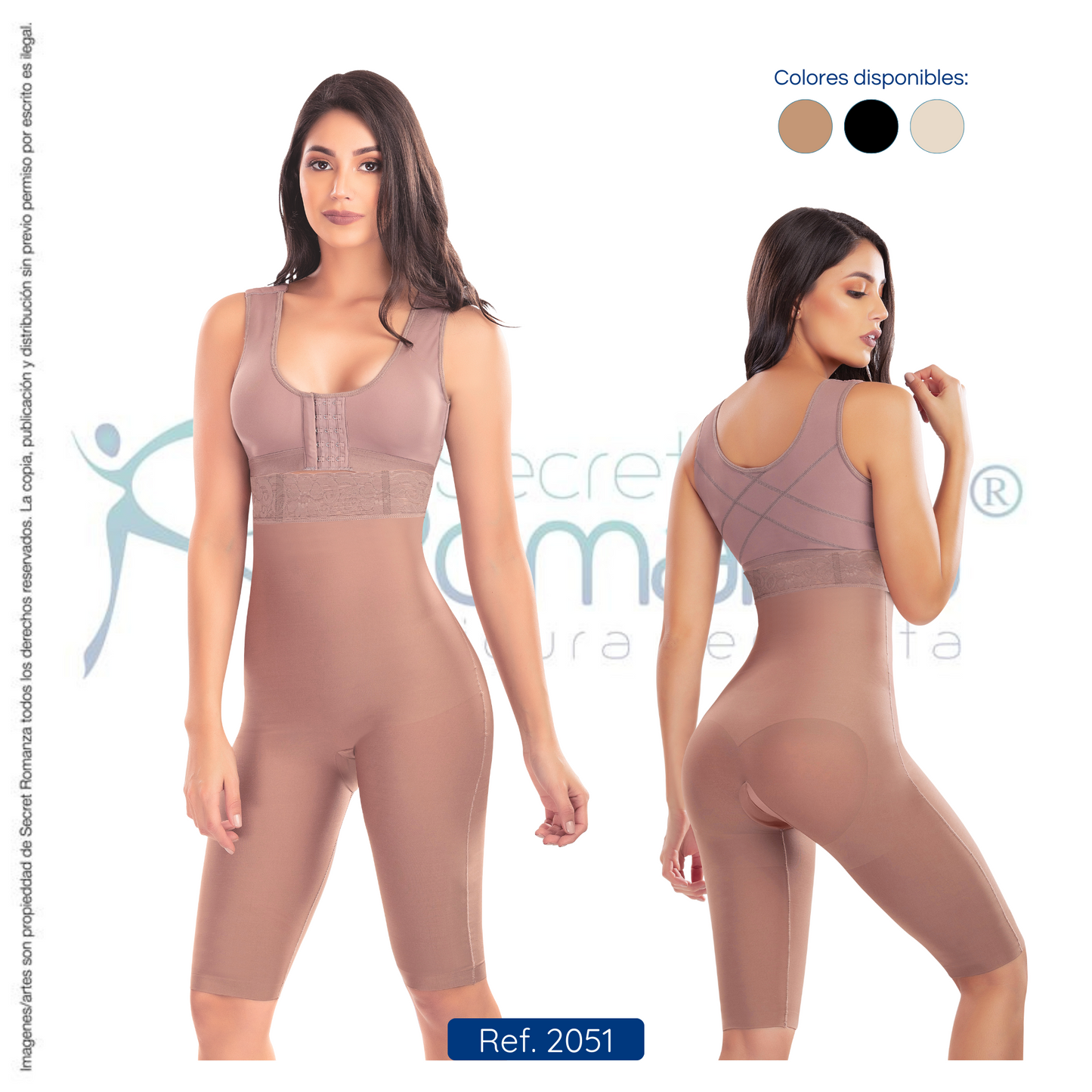 Mod. 2051 Straples a la rodilla