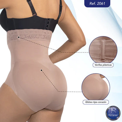 Mod. 2061 Body strapless con encaje