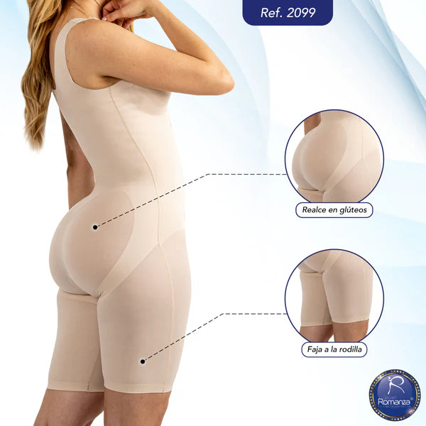 Mod. 2099 Faja a la rodilla con broches en el frente