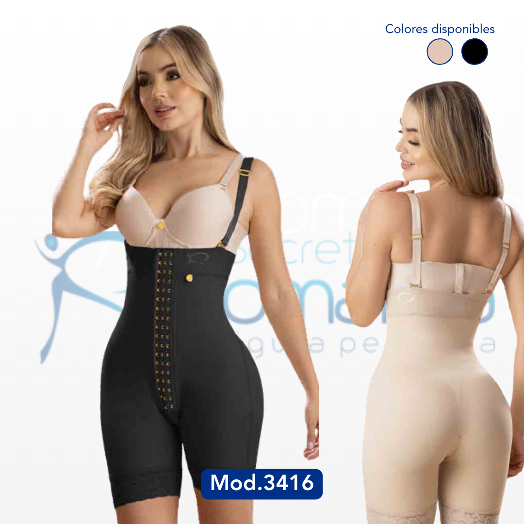 Mod 3416 Faja invisible Tipo short, strapless