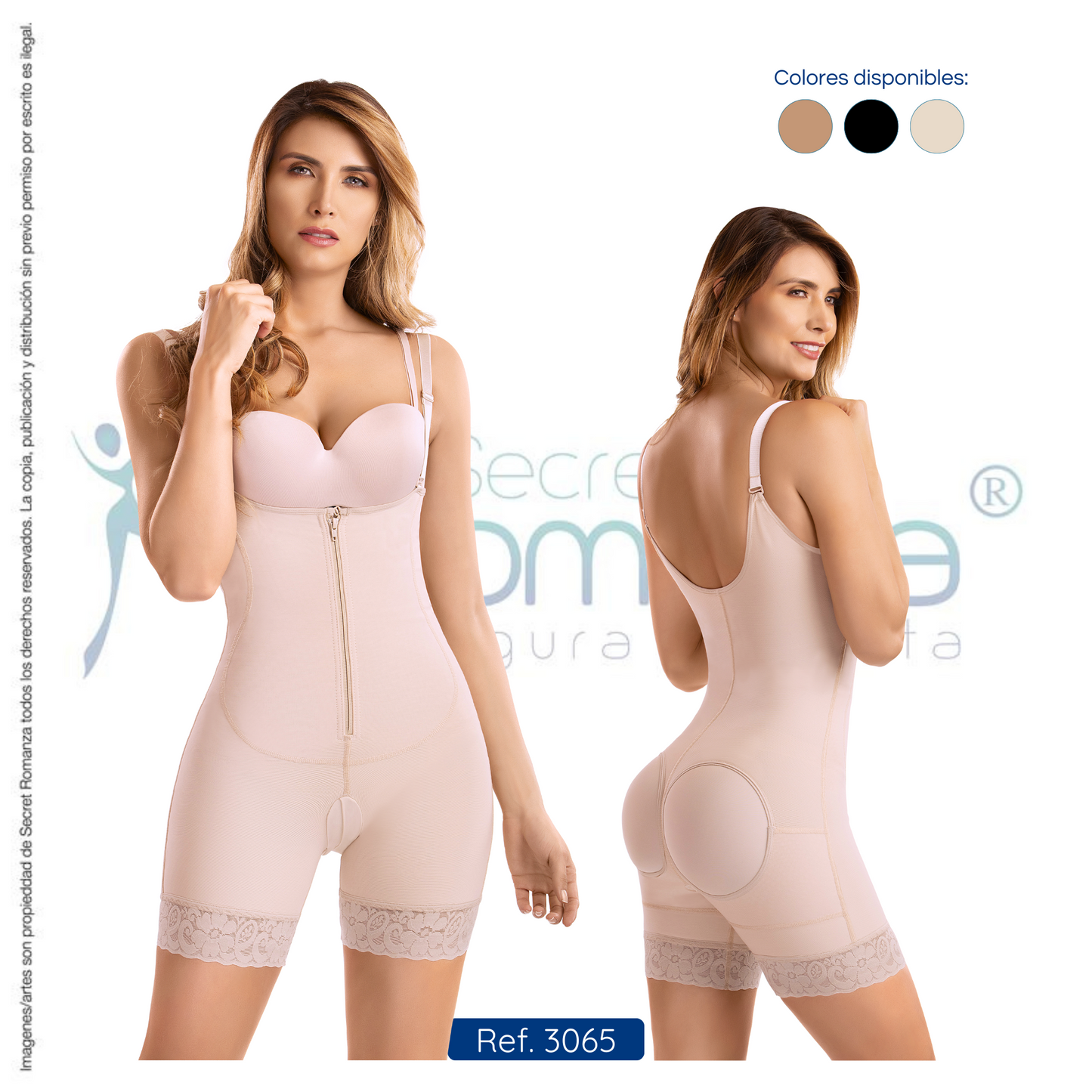 Mod. 3065 Faja short saca glúteos