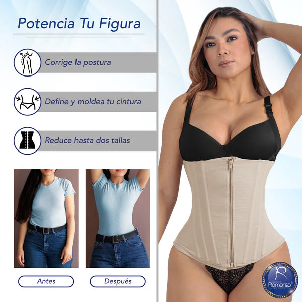 Ref.3357 Corset silueta reloj de arena