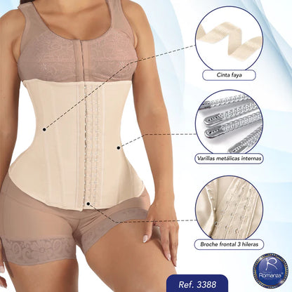 Ref. 3388 Cinturilla estilo Corset cintura reloj de arena