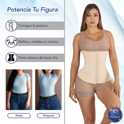 Ref. 3388 Cinturilla estilo Corset cintura reloj de arena