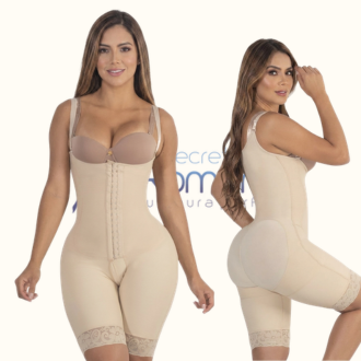 Ref. 3173 Faja a la rodilla senos libres con espalda alta