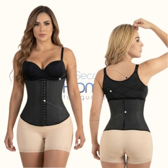 Ref.3427 Cinturilla powernet invisible Gold con broche frontal y varillas metalicas