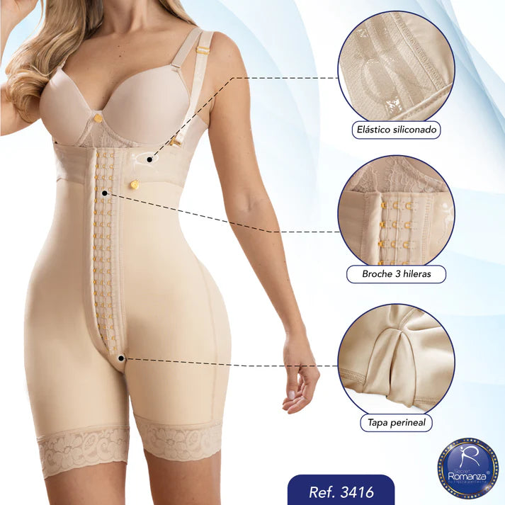 Mod 3416 Faja invisible Tipo short, strapless
