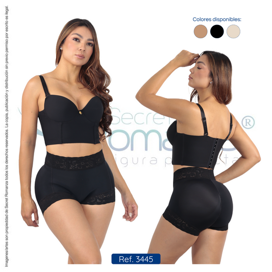 Mod. 3445 Panty Cachetero con glúteo prehormado
