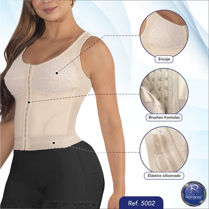 Mod.5002 Brasier Talle Larga En Powernet