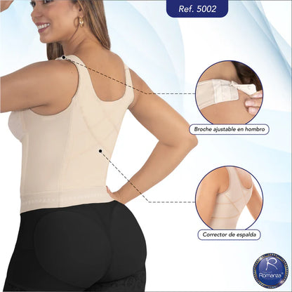Mod.5002 Brasier Talle Larga En Powernet