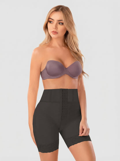 Mod. 3446 Faja tipo short cintura alta, elástico en cintura con varillas plásticas