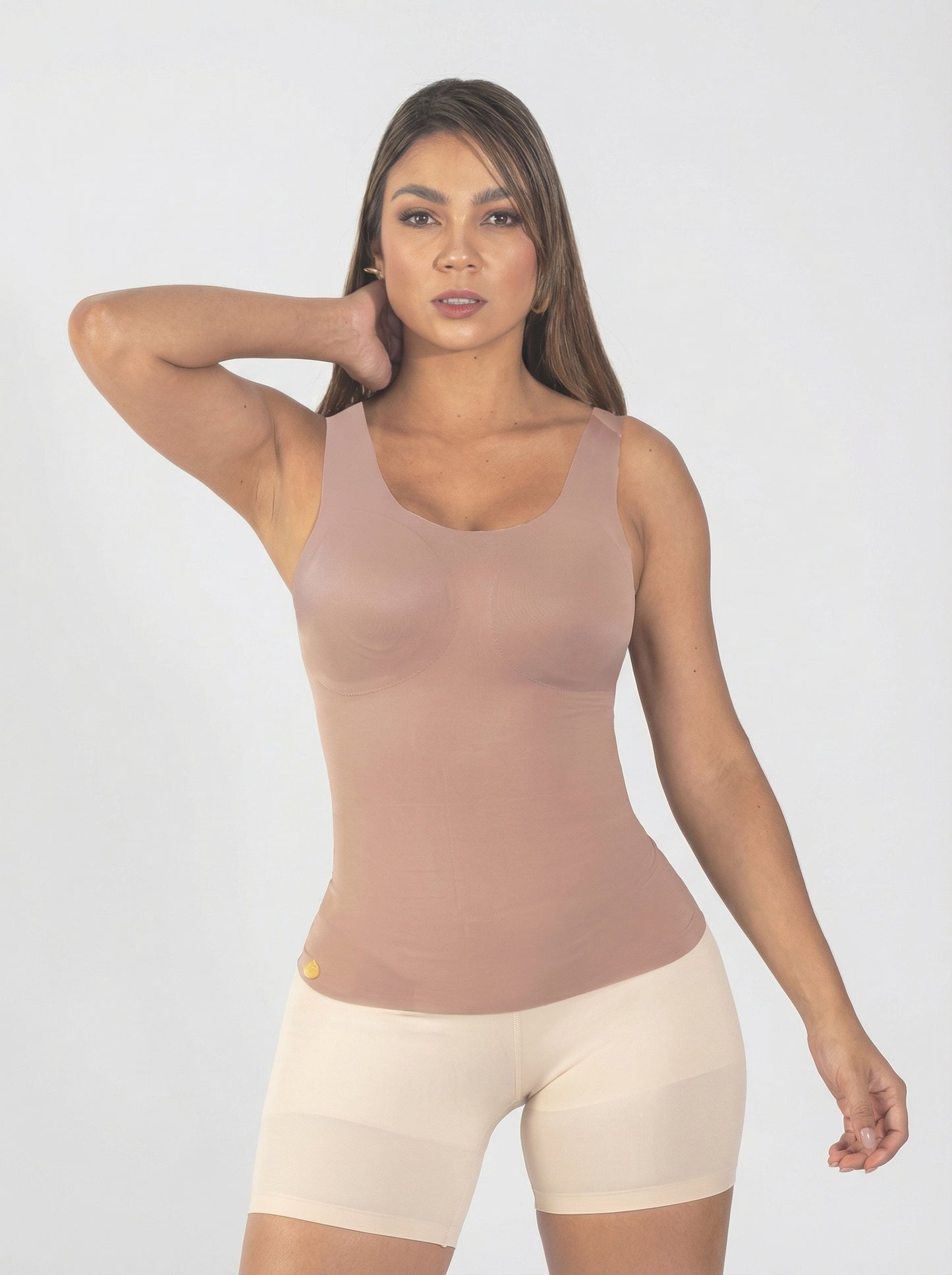 Mod 2181 Camiseta Copas Prehormadas con Tirante Ancho