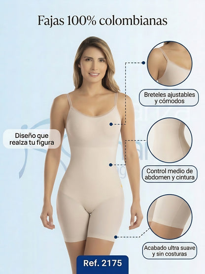 Mod.2175  Short Invisible con tirantes Finos