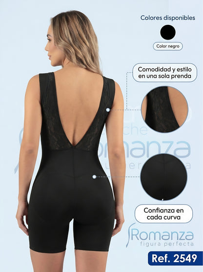 Mod.2549 Smart secret Fashion tipo short con encaje en busto y espalda