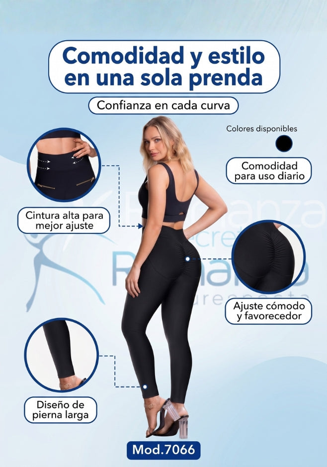 Leggins Up casual cremalleras fashion REF: 7066