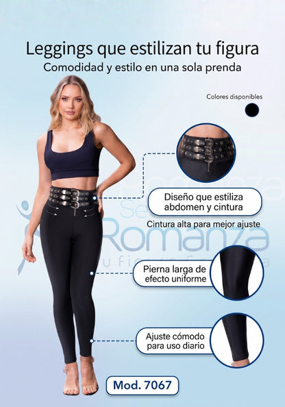 Leggins Up casual con correas REF: 7067
