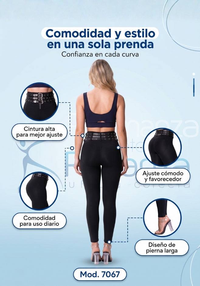 Leggins Up casual con correas REF: 7067
