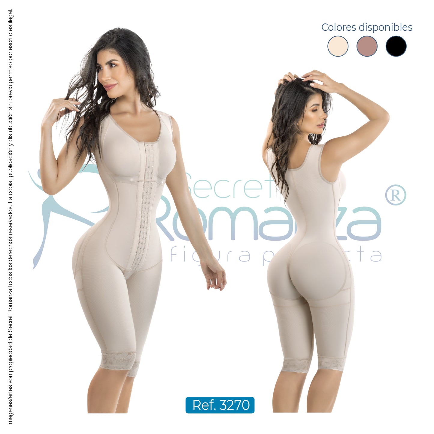 Mod. 3270 Faja Silueta Reloj de arena a la rodilla