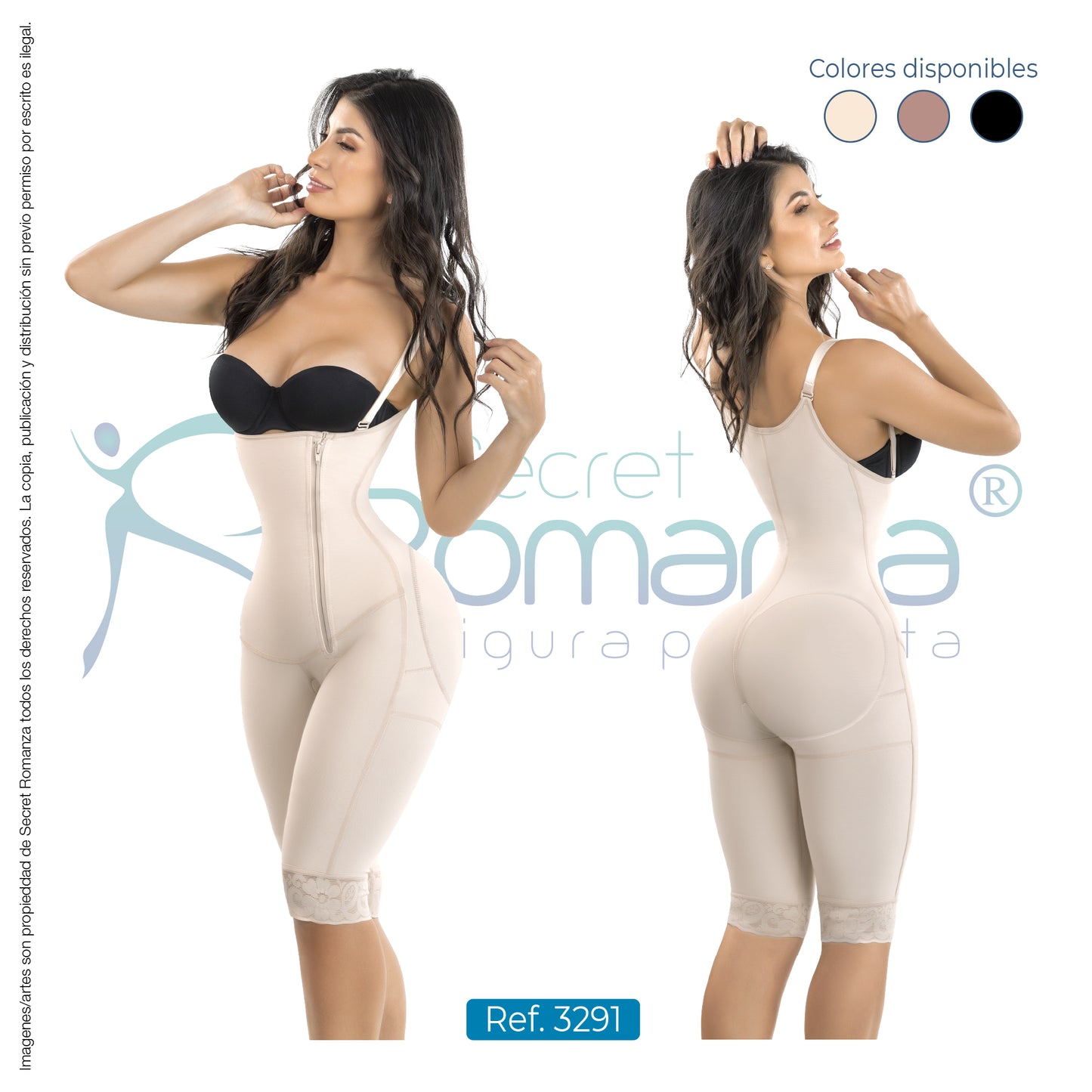 Mod. 3291 Faja siluetas a la rodilla