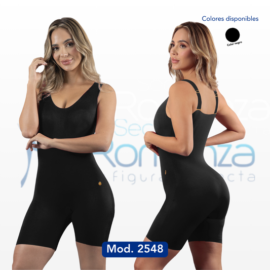 Mod.2548 Smart secret fashion tipo short con encaje en busto y tirantes