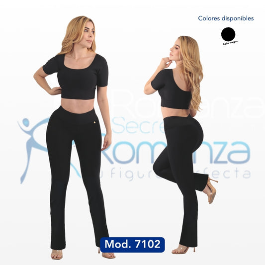 Mod 7102 Leggins Casual Bota Recta