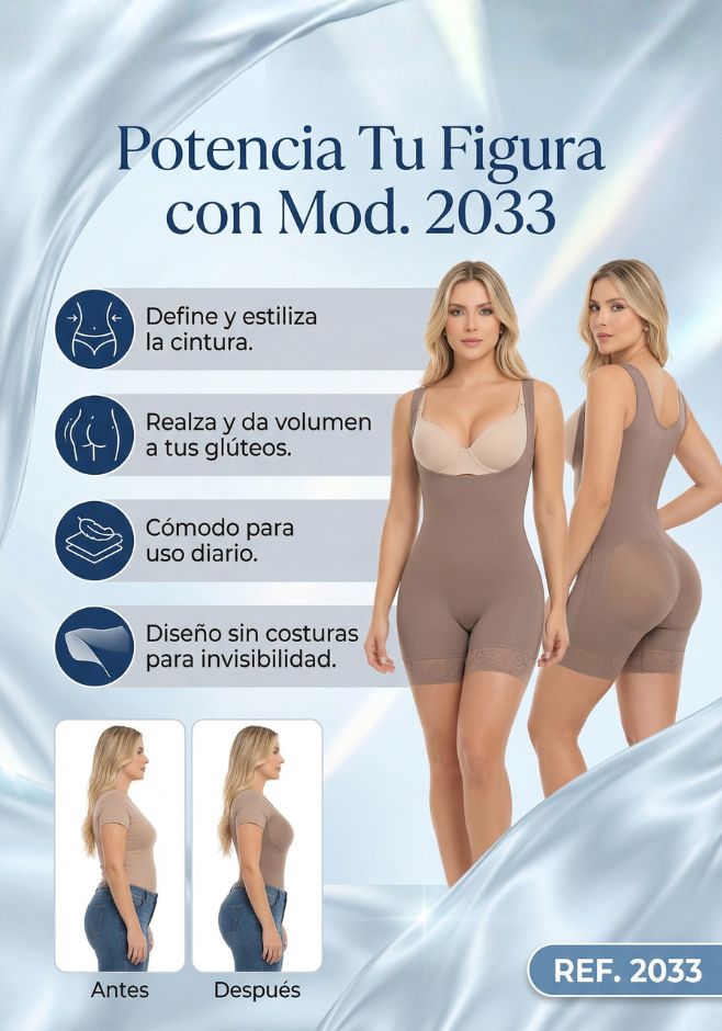 Mod. 2033 Short Senos libres