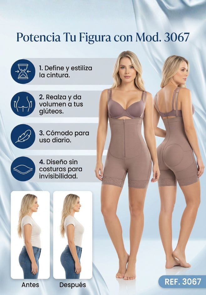 Mod. 3067 Strapless tipo short