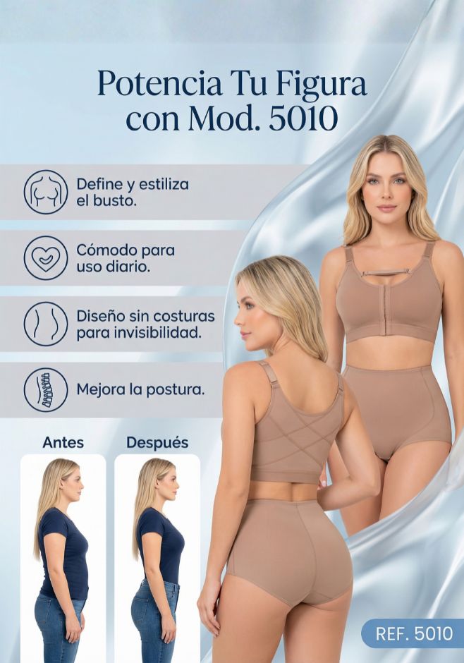 Mod. 5010 Brasier copa prehormada y tiras graduables