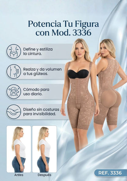 Mod. 3336 Faja a la rodilla Powernet Jacquard