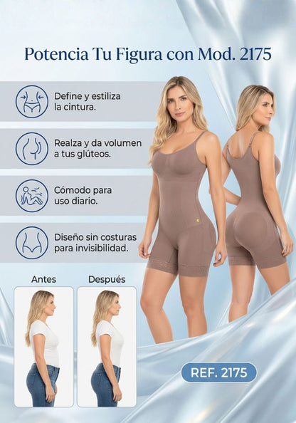 Mod.2175  Short Invisible con tirantes Finos