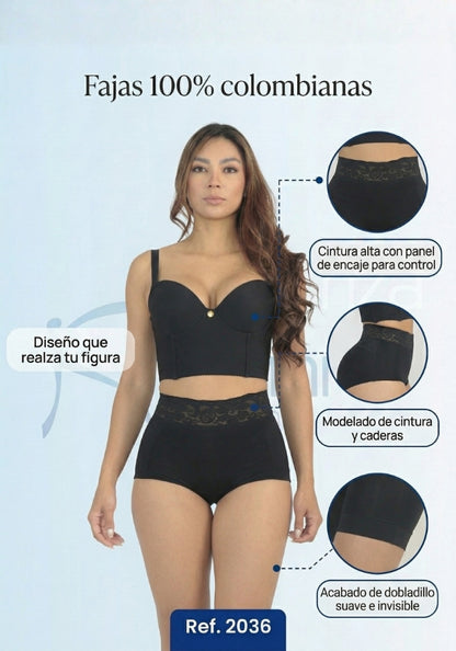 Mod. 2036 Panty a la cintura levanta cola