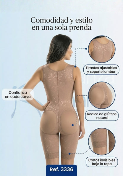 Mod. 3336 Faja a la rodilla Powernet Jacquard