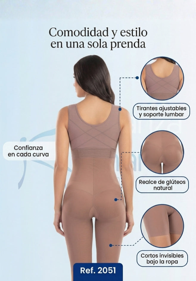 Mod. 2051 Straples a la rodilla