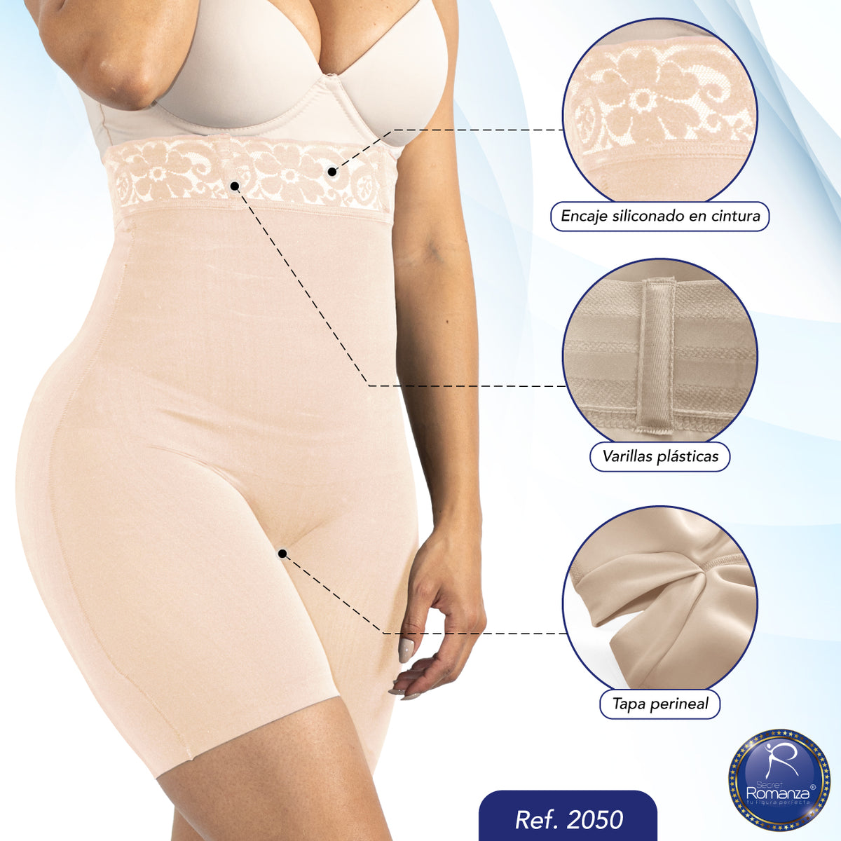 Mod. 2050 Short tipo strapless