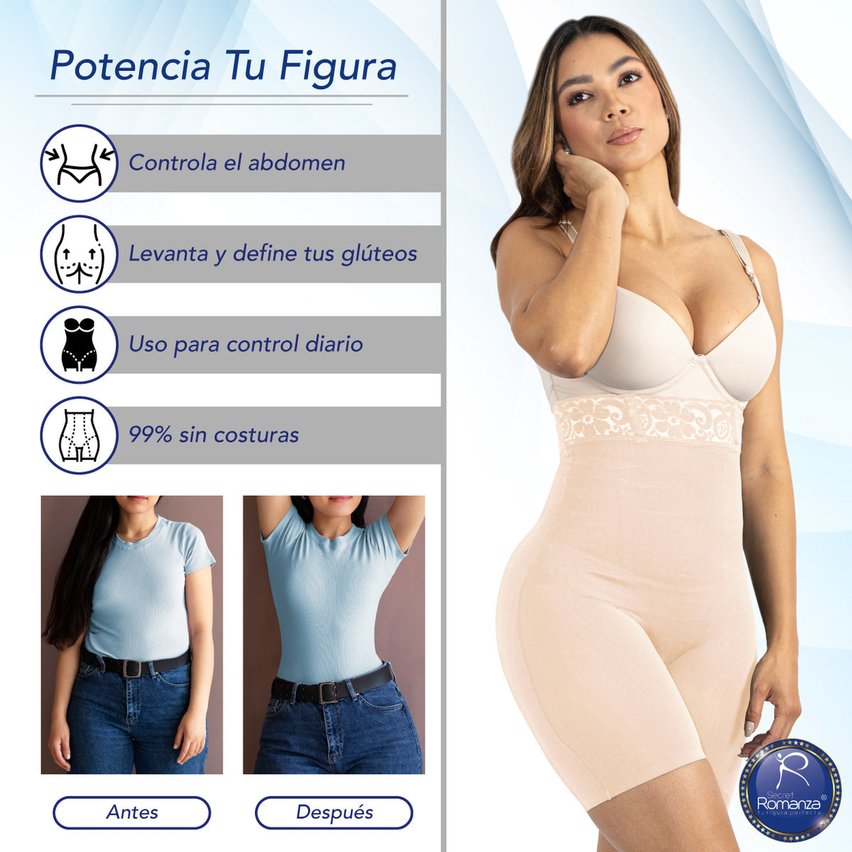 Mod. 2050 Short tipo strapless